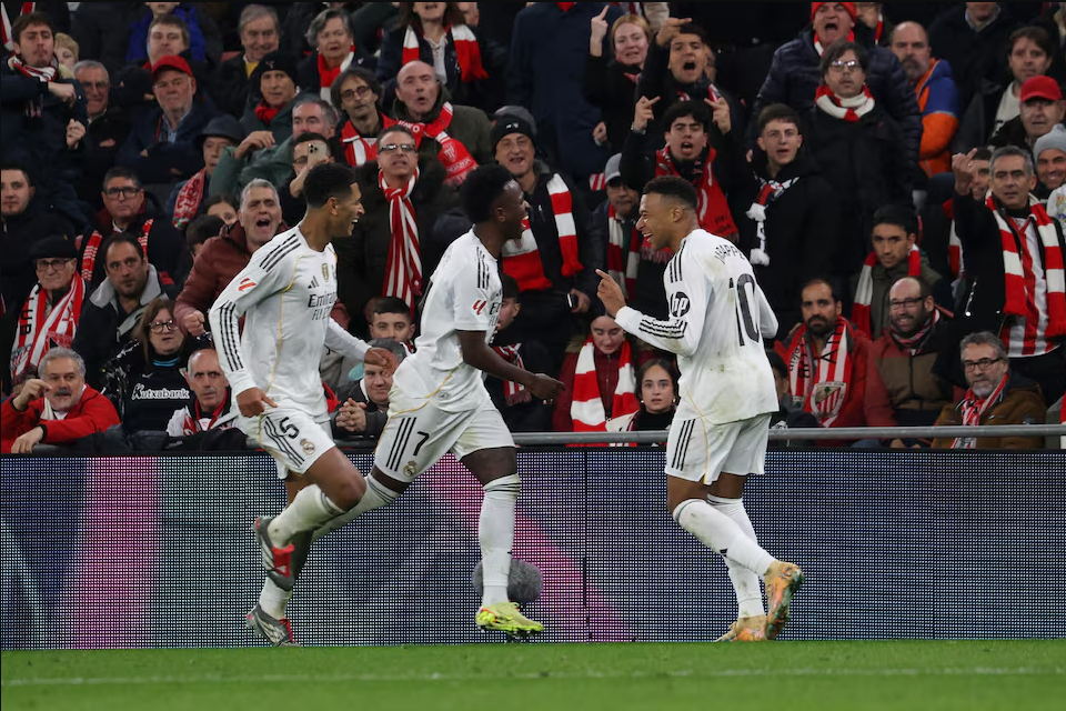 ONG39 Berita Sepak Bola Terbaru & Hasil Pertandingan. Mbappe Selamatkan Madrid di Laga Penuh Tekanan