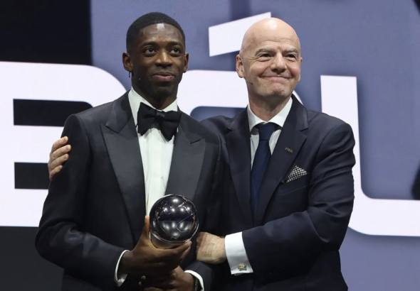 ONG39 Berita Sepak Bola Terbaru & Hasil Pertandingan. Dembélé & Bonmatí Kuasai Dunia FIFA 2025